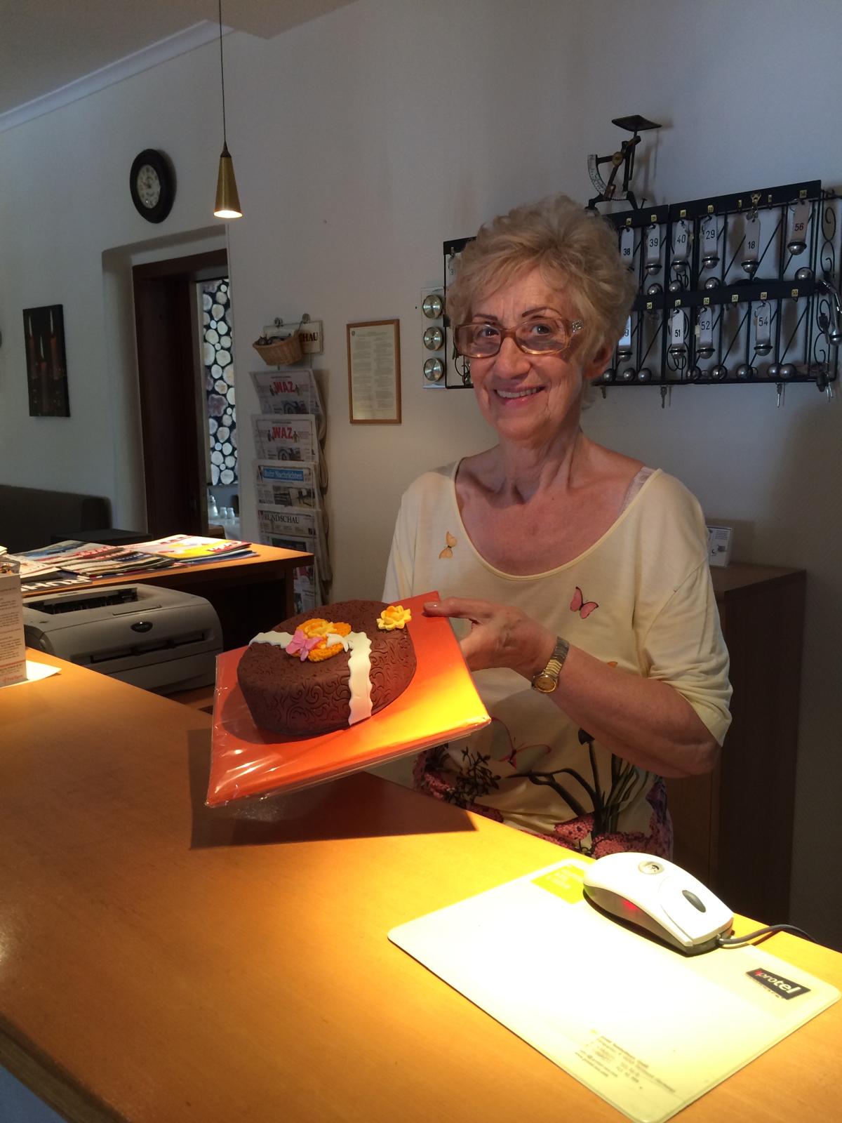 Mia Meering im hohen Alter